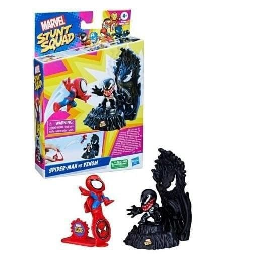 Zestaw figurek Spider Man vs Venom Stunt Squad 2 sztuki blister