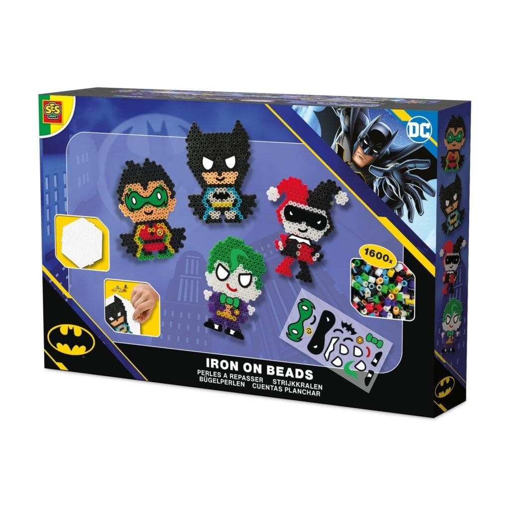 Zestaw figurek DC Batman z koralikami do prasowania 1600 elementów