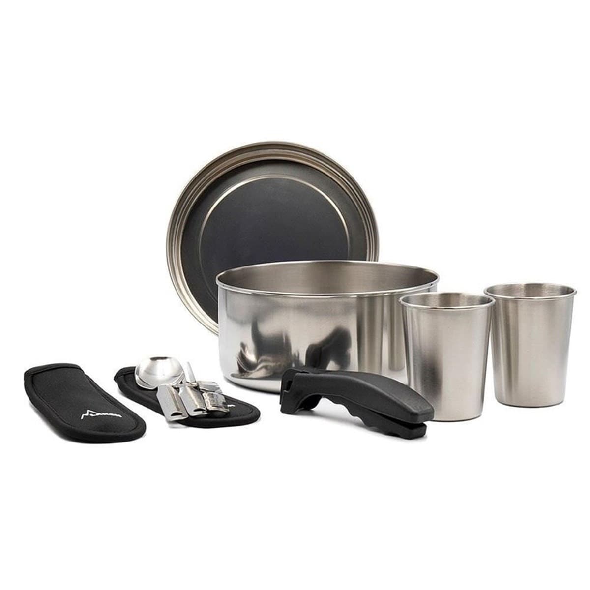 Zestaw garnków STAINLESS STEEL 20CM dla 2 osób
