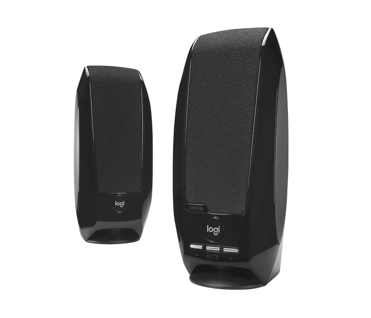 Głośniki 2.0 Czarne Logitech