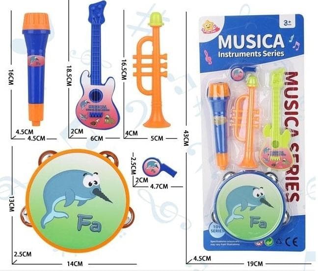 Zestaw instrumentów muzycznych dla dzieci