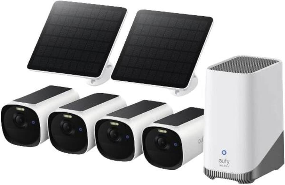 Zestaw kamer Eufy Cam E40 4 szt. z panelami solarnymi