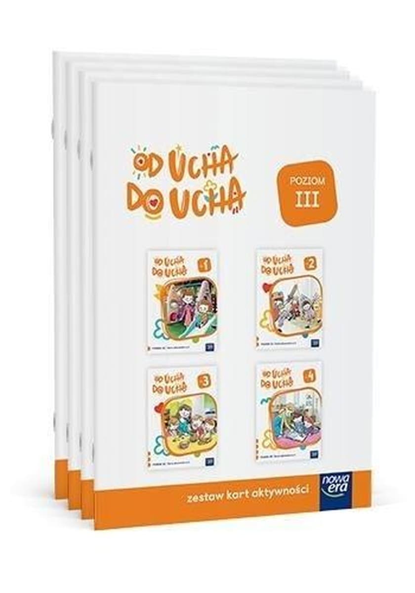 Zestaw kart aktywności Od ucha do ucha Poziom 3