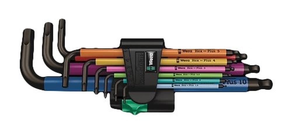Wera Zestaw kluczy imbusowych 950 SPKL/9 Hex-Plus 9 sztuk