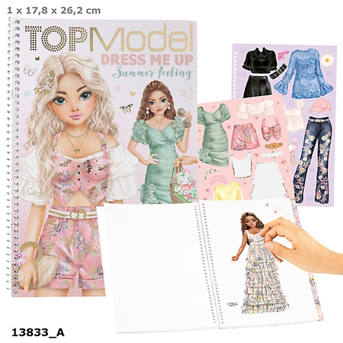 Zestaw kreatywny Dress Me Up Top Model Summer Feeling