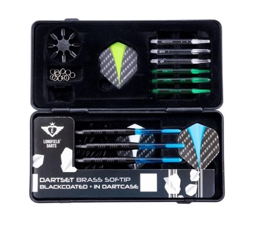 Zestaw lotek do gry w darta Longfield Softip z akcesoriami