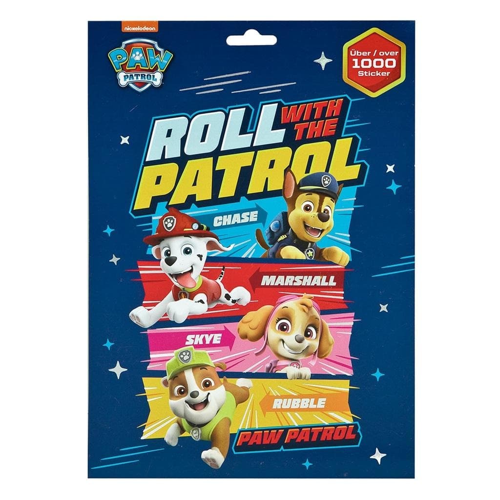 Zestaw naklejek Psi Patrol 1000 sztuk