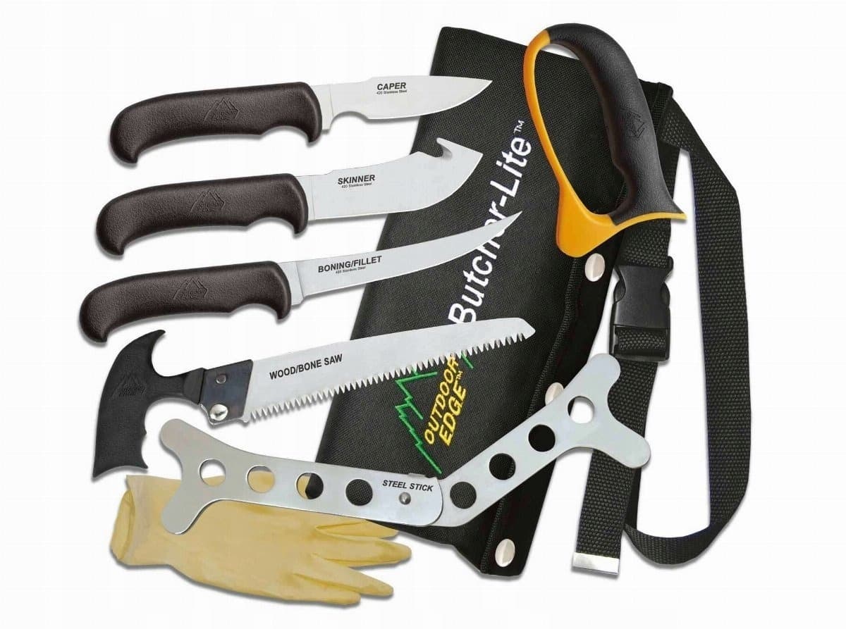 Zestaw Outdoor Edge Butcher-Lite do dziczyzny 6 elementów