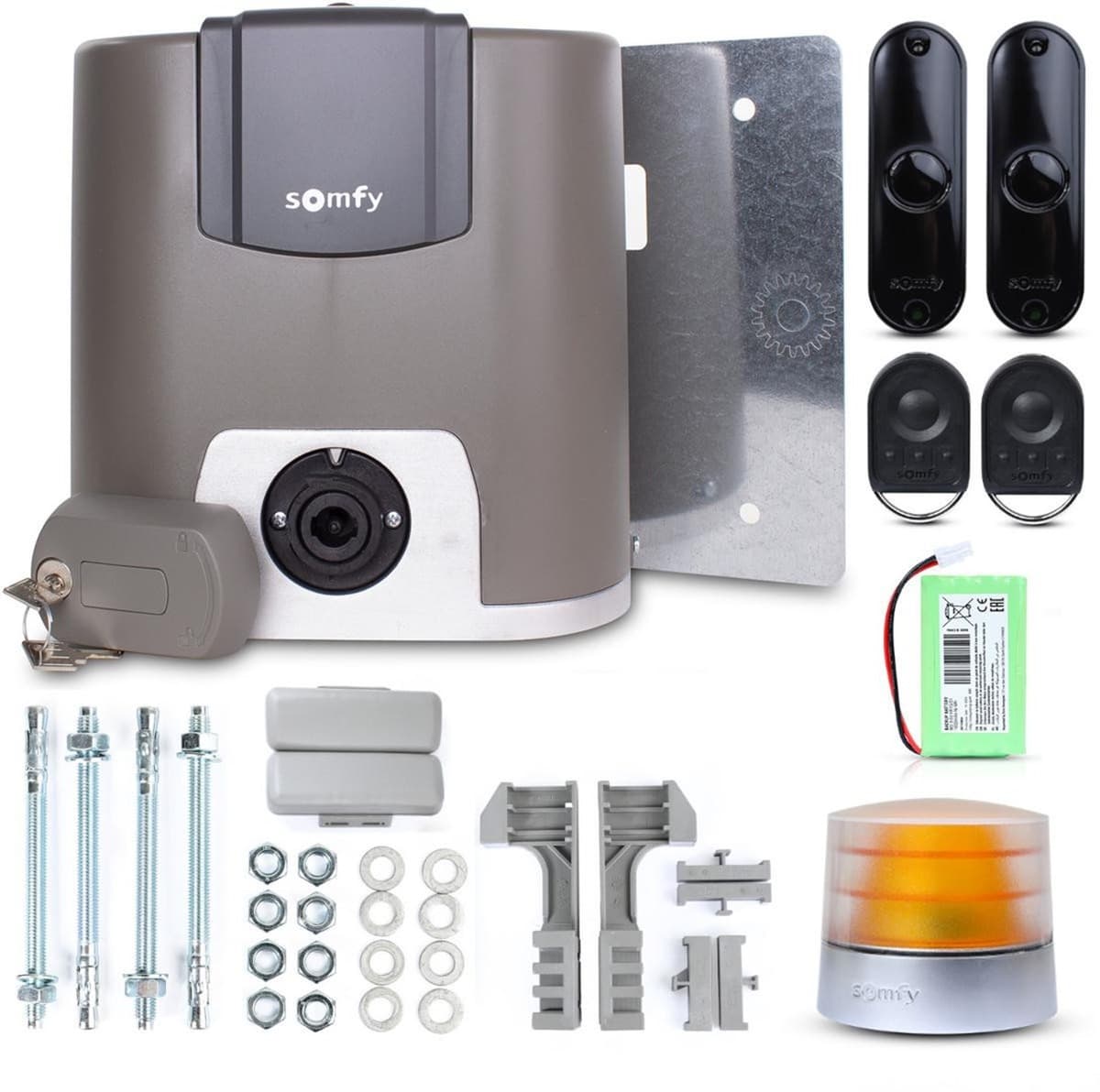 Zestaw Somfy Elixo 3S+ M IO Comfort Pack do bram przesuwnych 600 kg