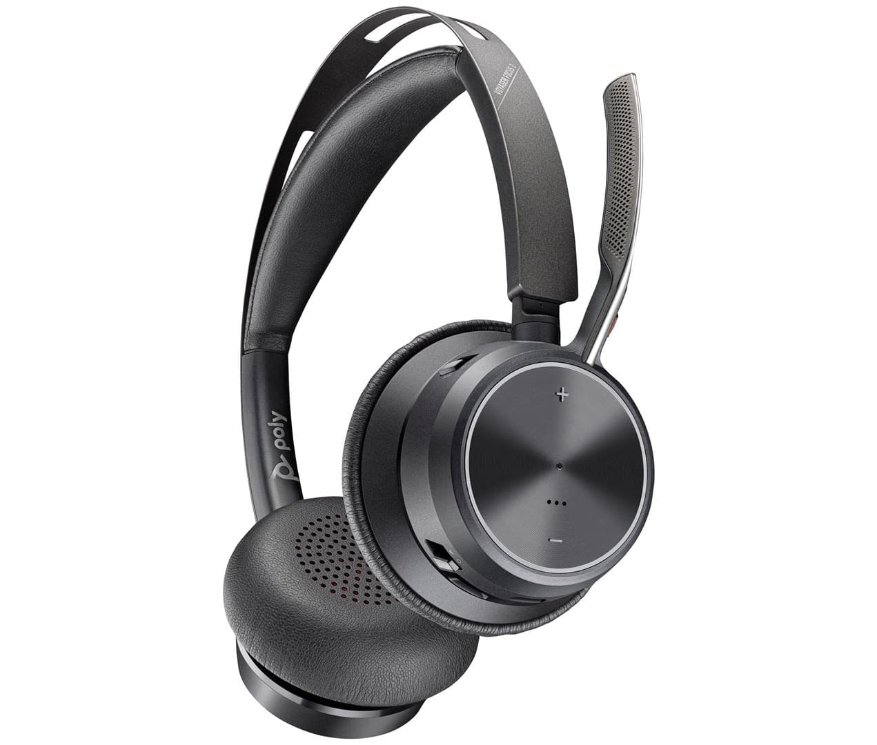 Słuchawki Poly Voyager Focus 2 USB-C z Adapterem USB-A i Podstawką
