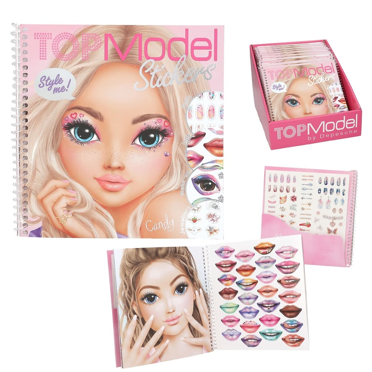 Zestaw kreatywny Dress Me Up Top Model Face