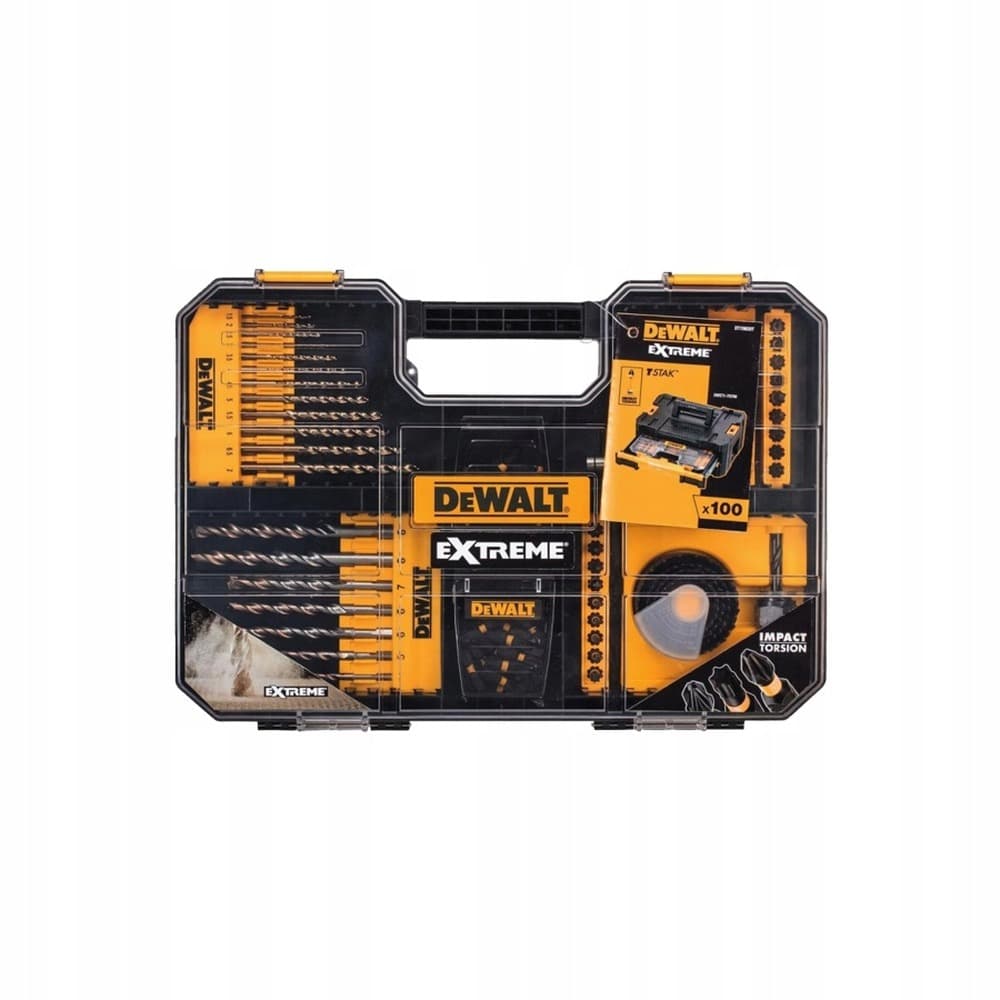 Zestaw wierteł DeWalt Extreme DT70620T-QZ (100 szt.)