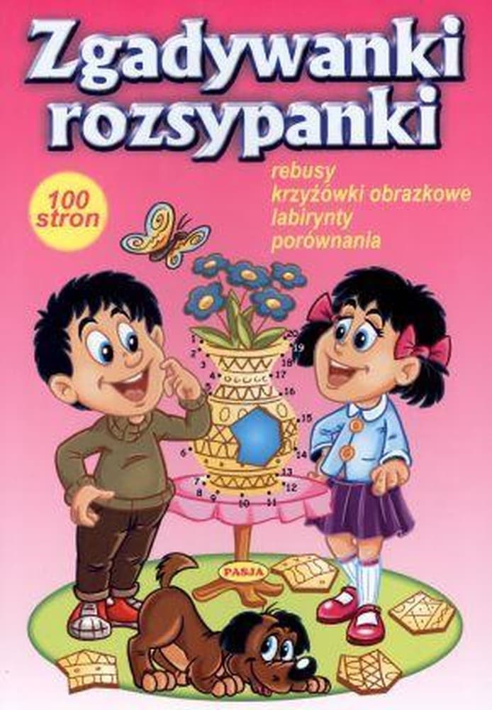Zestaw zagadek i łamigłówek dla dzieci