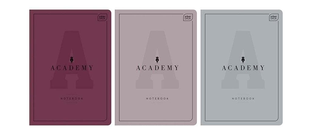 Zeszyt A4 60 kartek linia Academy 5 sztuk