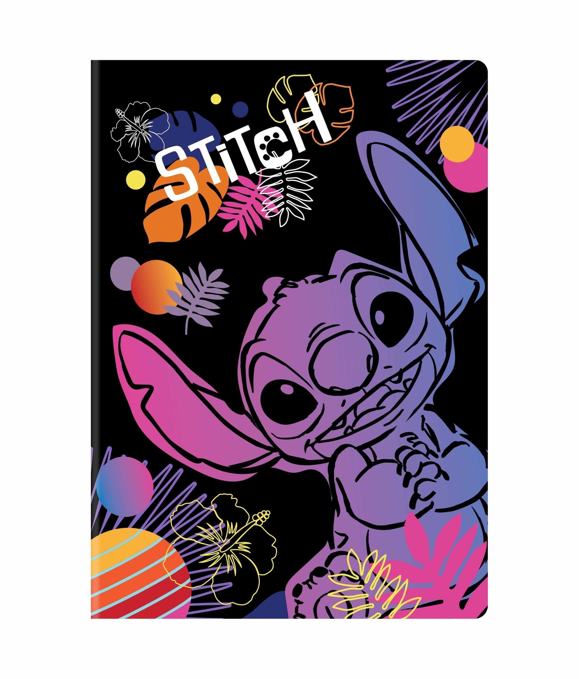 Zeszyt A5 32k linia Disney Black Stitch wzór 1
