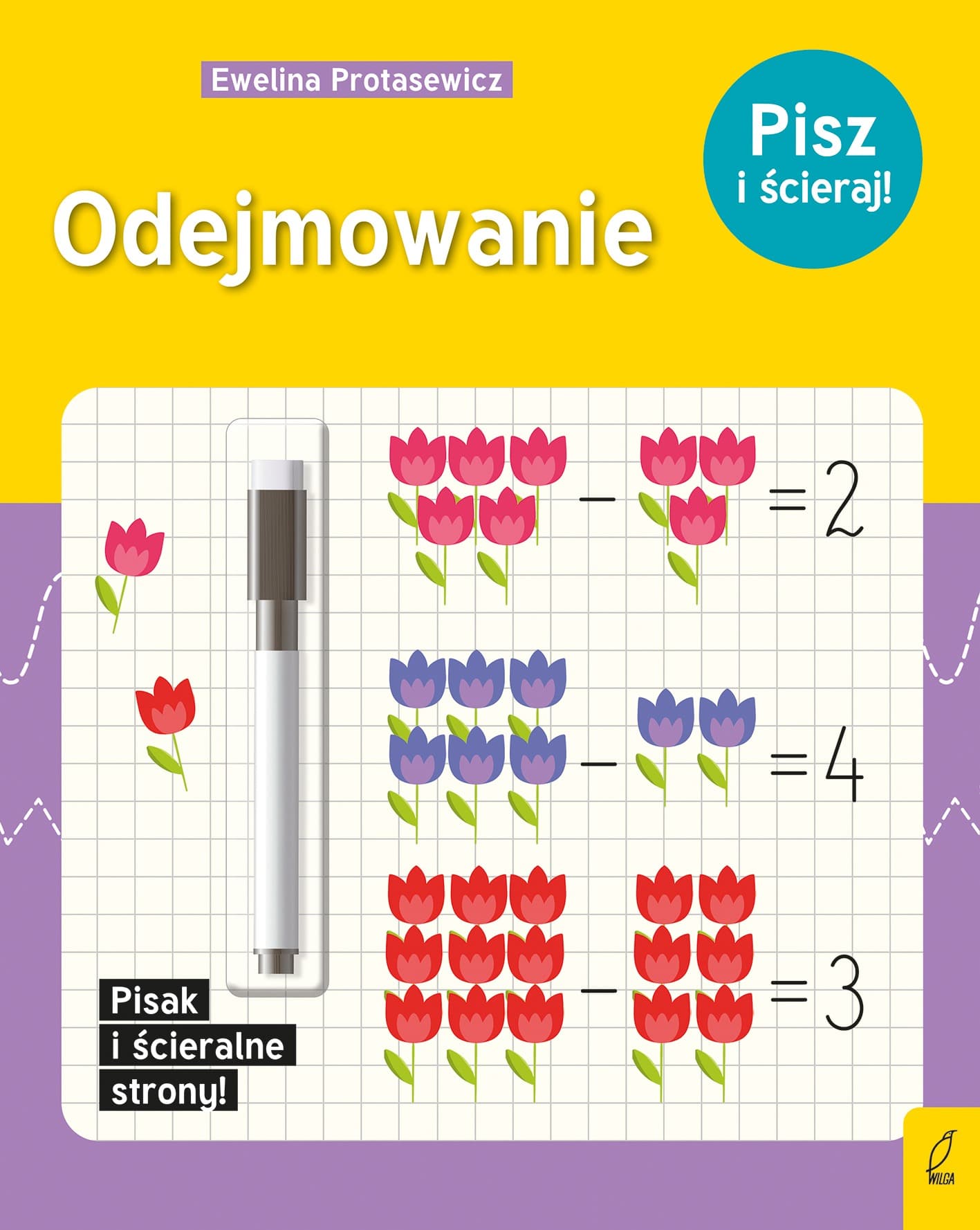 Produkt: Zeszyt Pisz i Ścieraj do nauki odejmowania