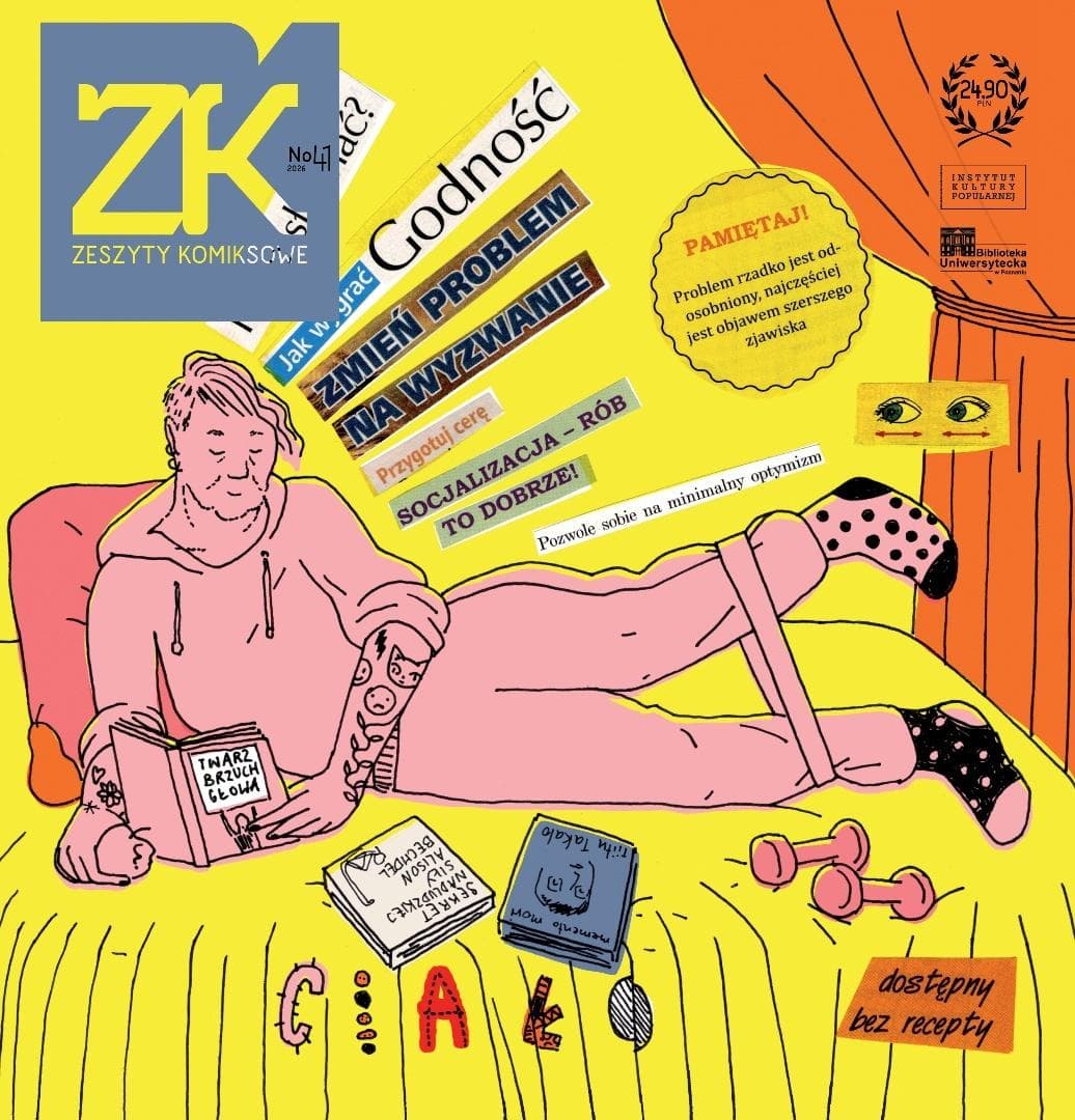 Zeszyt Komiksowy 41 Ciało Instytut Kultury Popularnej 142 strony 250x240 mm