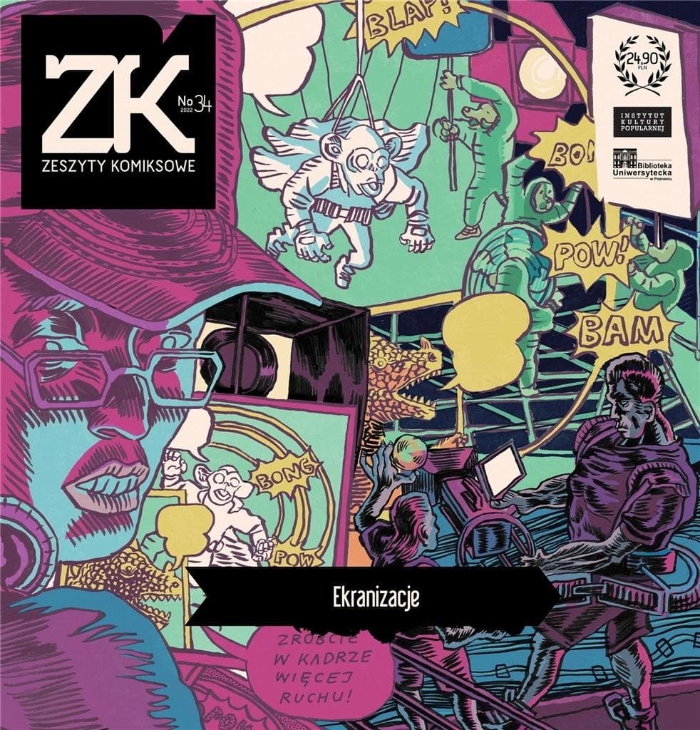 Zeszyty Komiksowe numer 34 Ekranizacje - praca zbiorowa