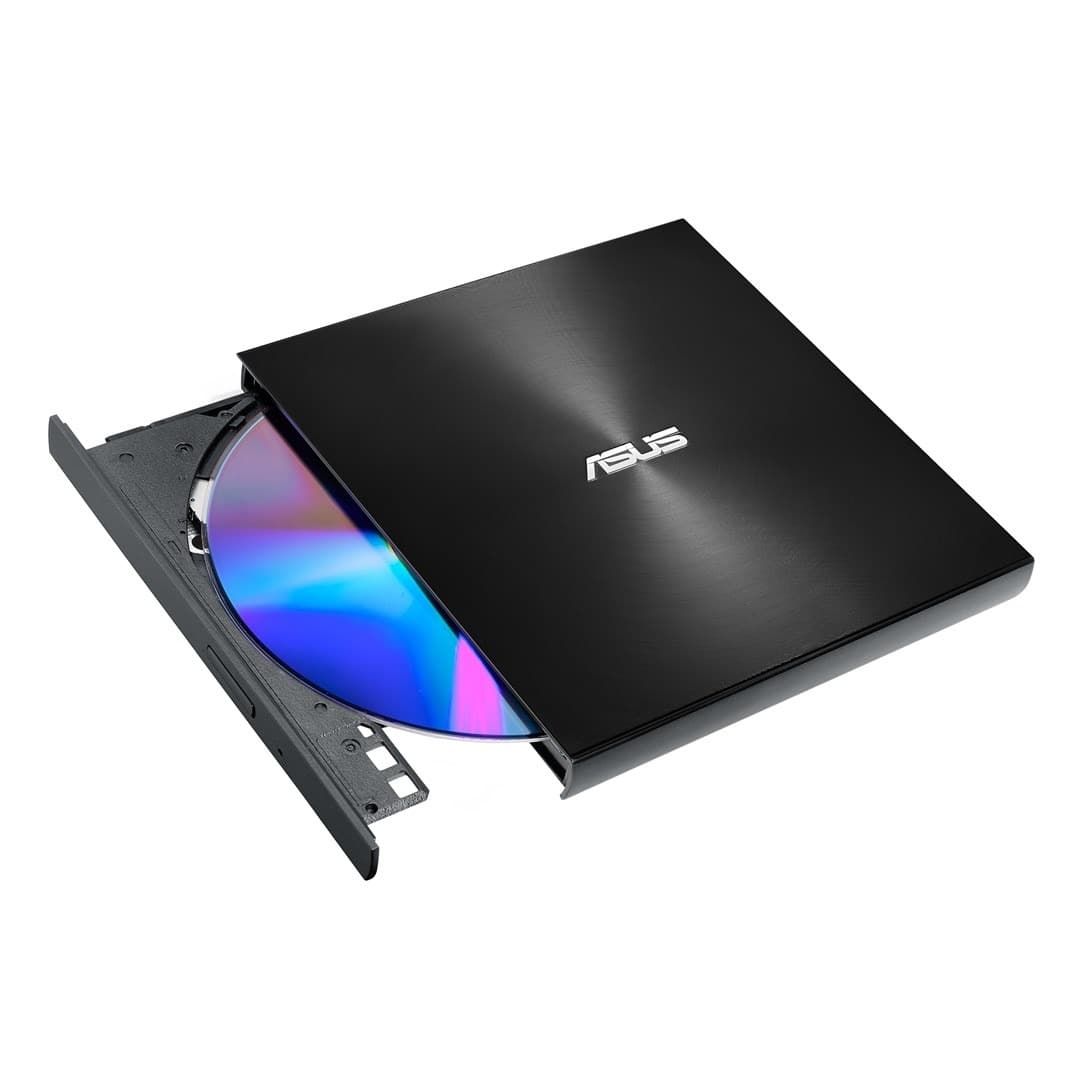 Zewnętrzna nagrywarka DVD USB typu C czarna