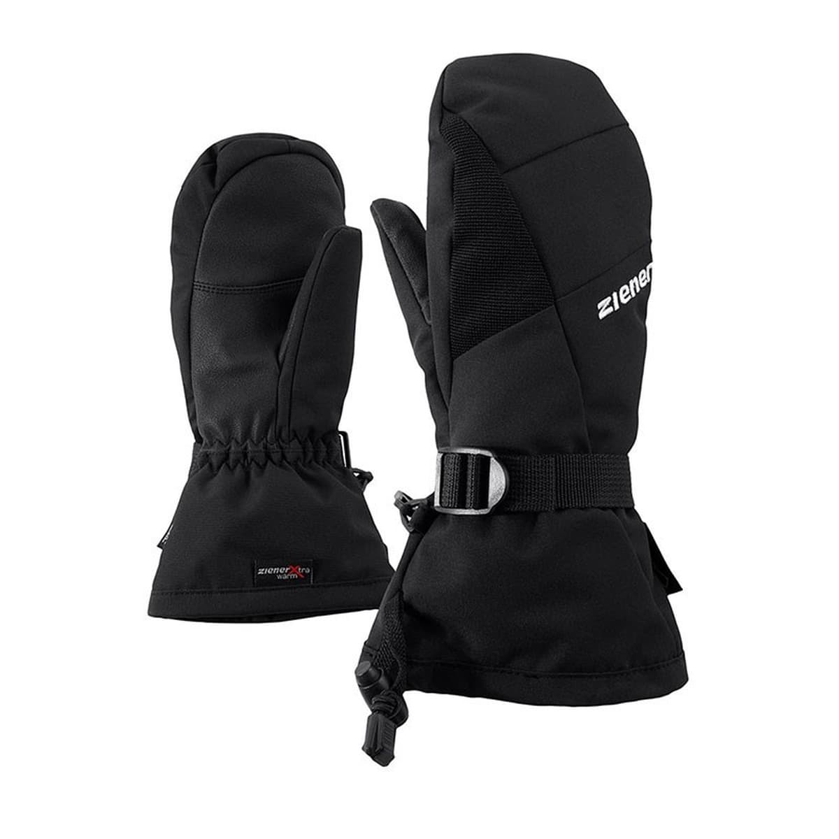 Ziener Lanic GTX + Gore Plus Warm Mitten Junior - Rękawiczki dziecięce - black, rozmiar s