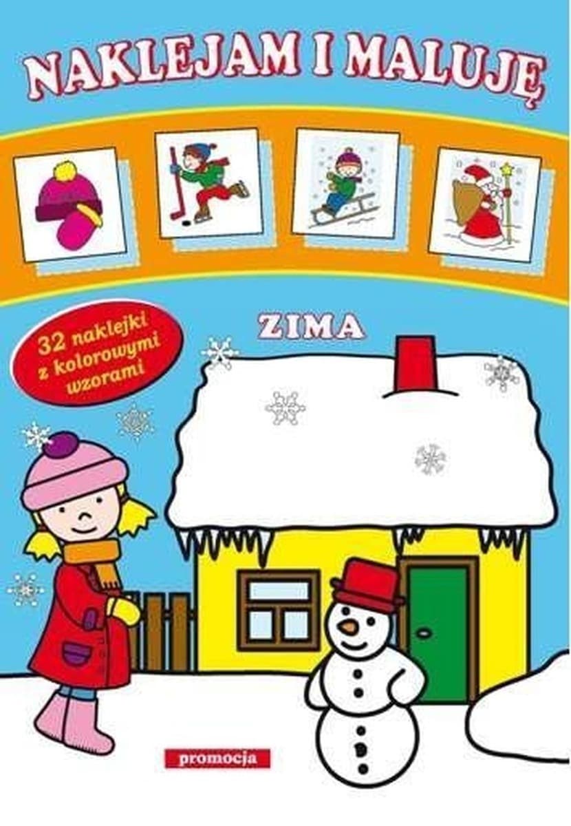 Zimowa książeczka - książka dla dzieci