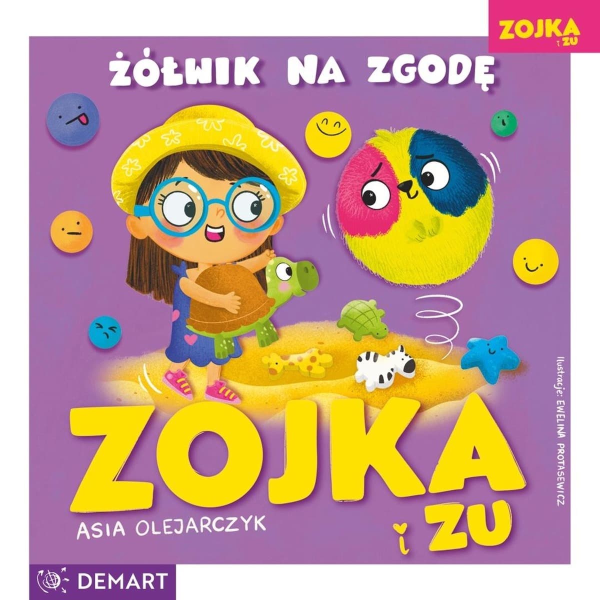 Zojka i Zu: Żółwik na zgodę - książka dla dzieci