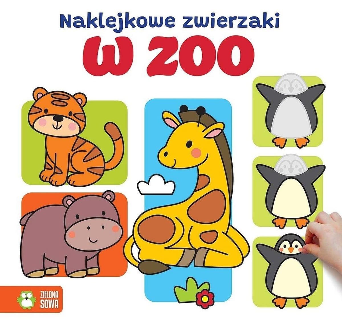 Zoo. Błyszczące kolorowanki dla dzieci