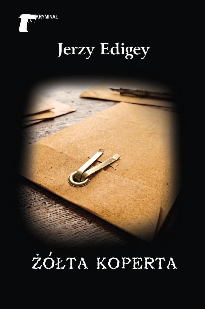 Żółta koperta - Jerzy Edigey kryminał 234 strony