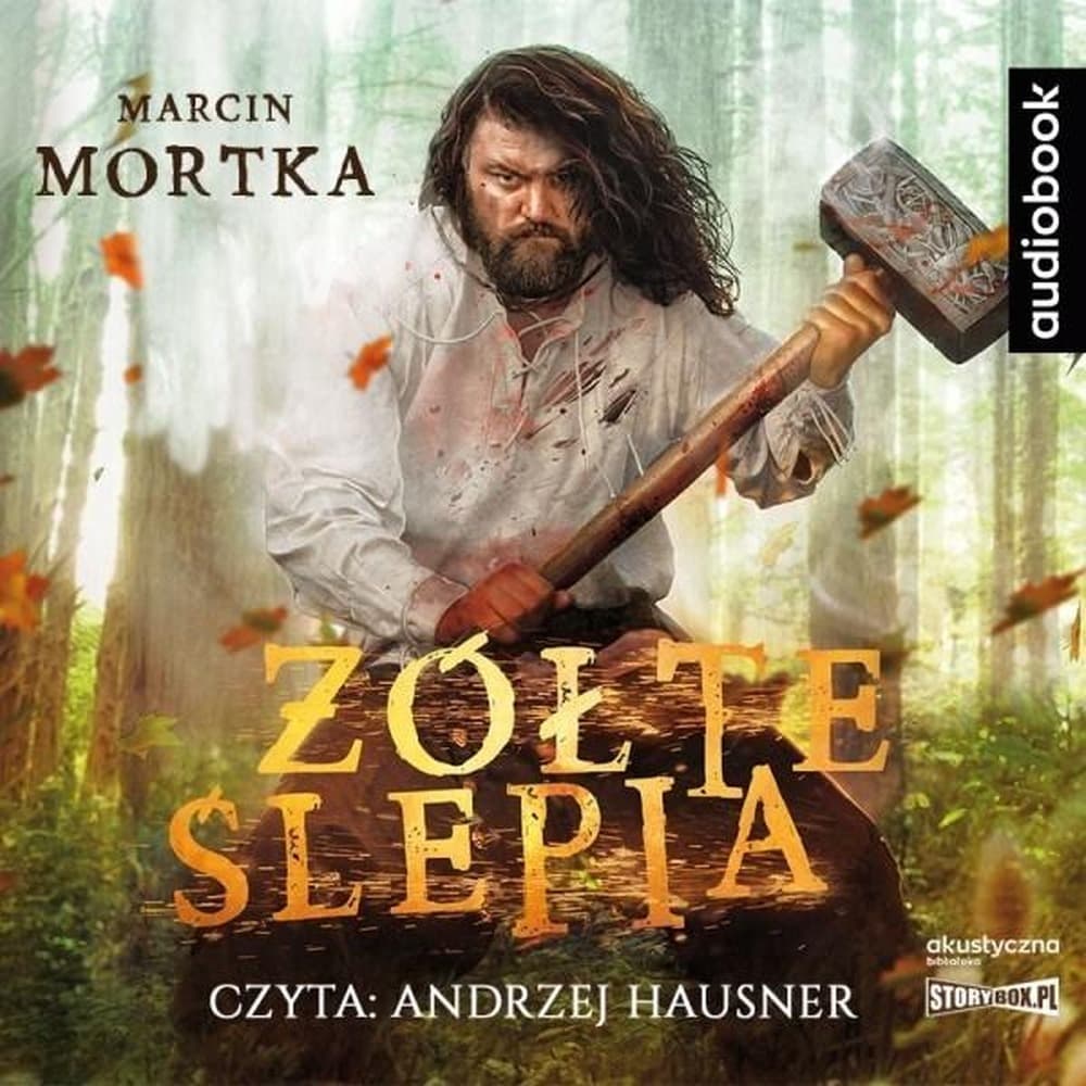 Żółte ślepia. Audiobook - Marcin Mortka. Czyta Andrzej Hausner