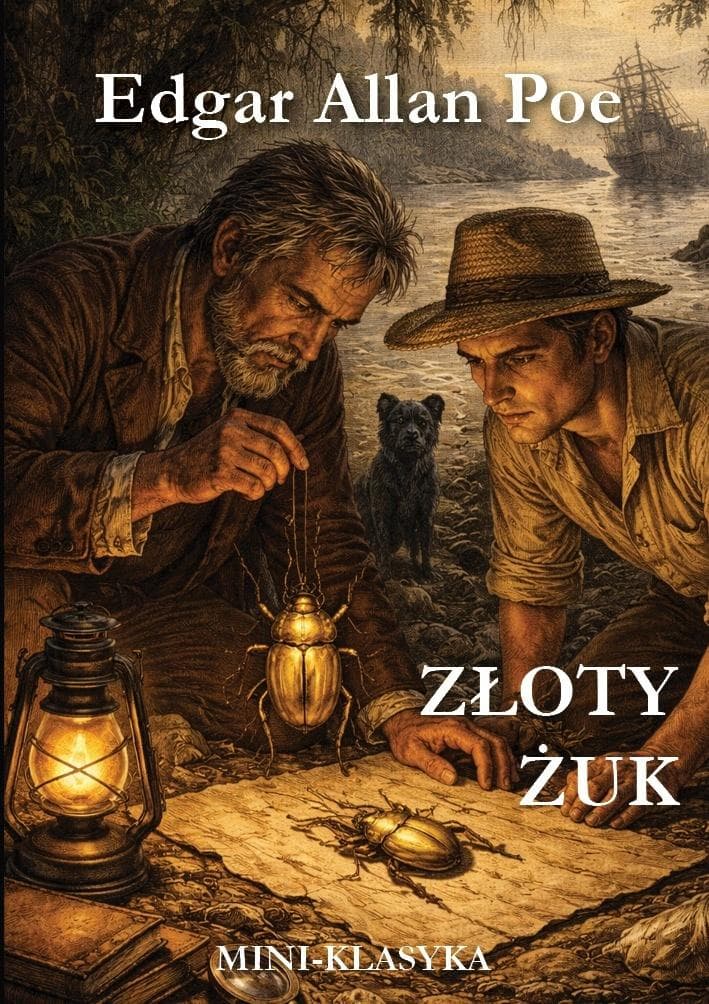 Złoty żuk - Edgar Allan Poe 70 stron oprawa broszurowa