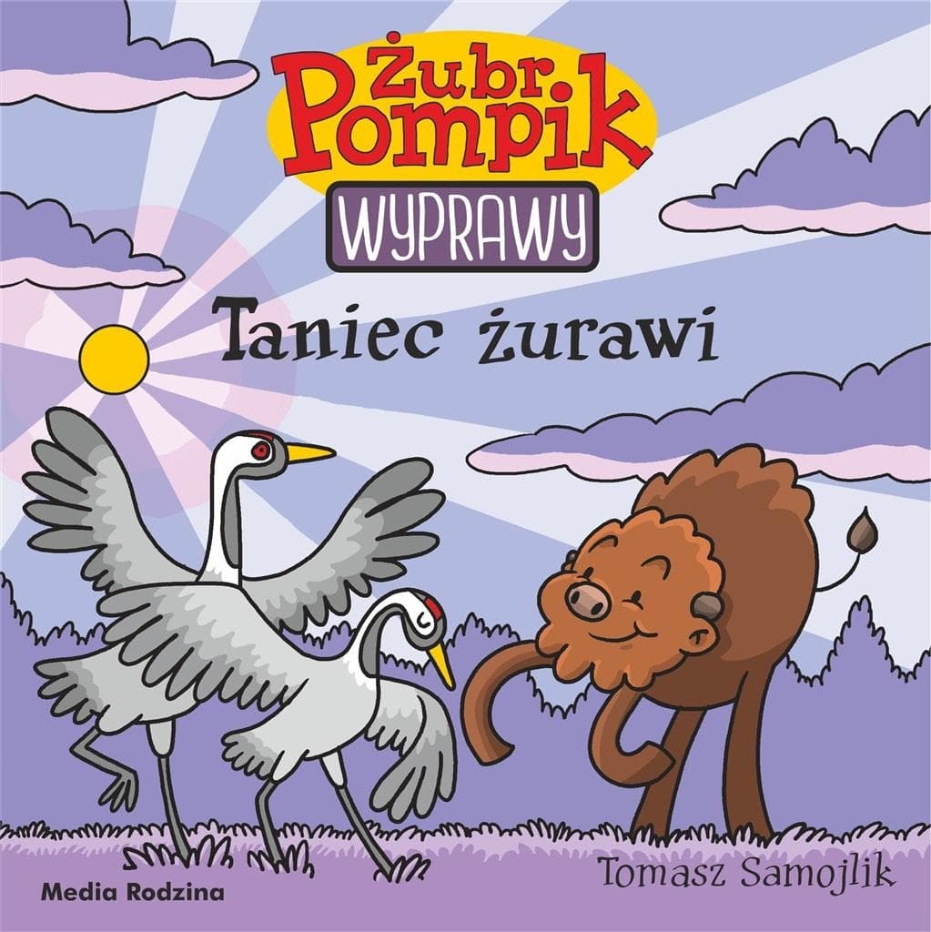 Żubr Pompik Wyprawy - Taniec Żurawi - Tomasz Samojlik