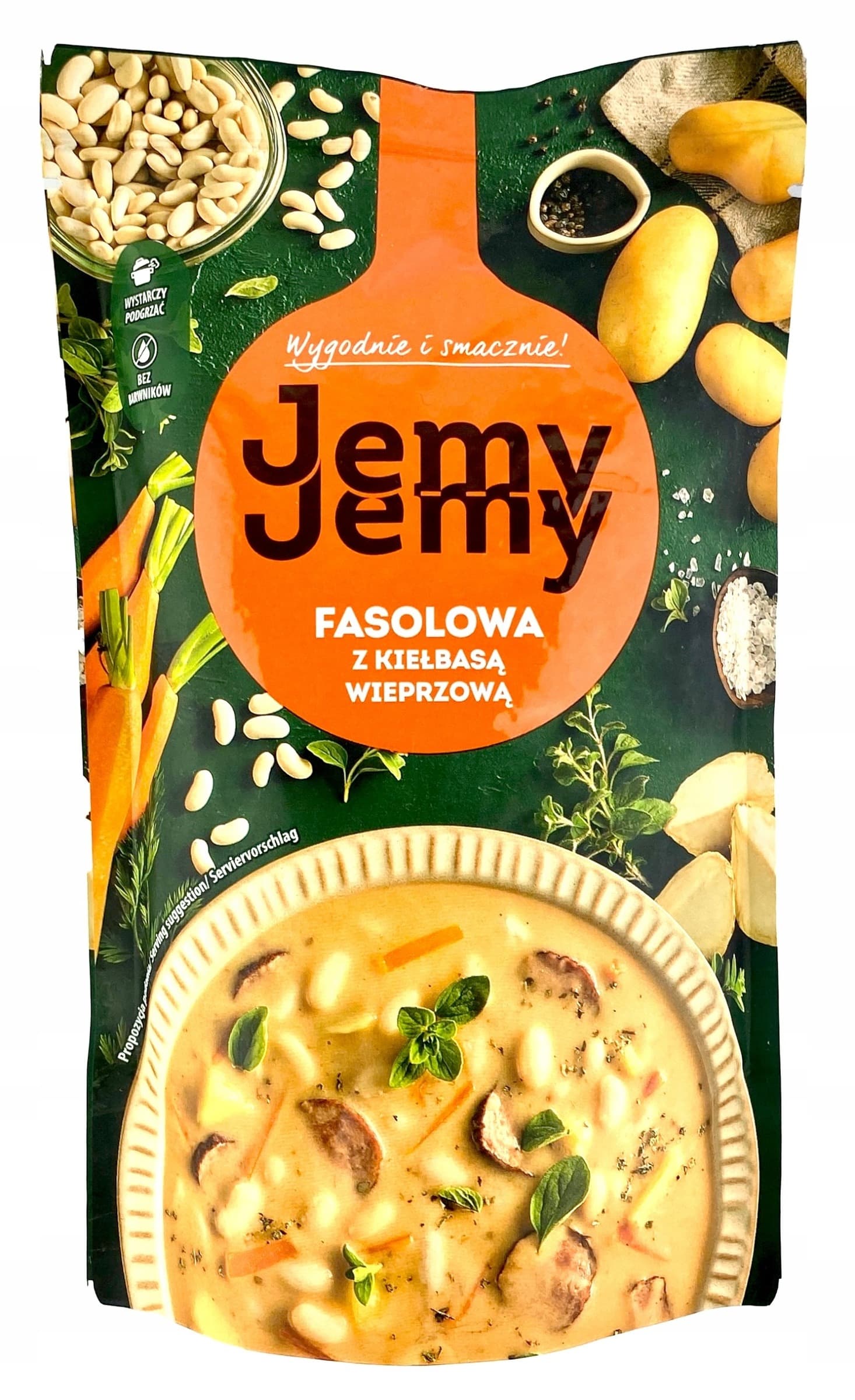 JemyJemy Fasolowa z kiełbasą wieprzową 450g