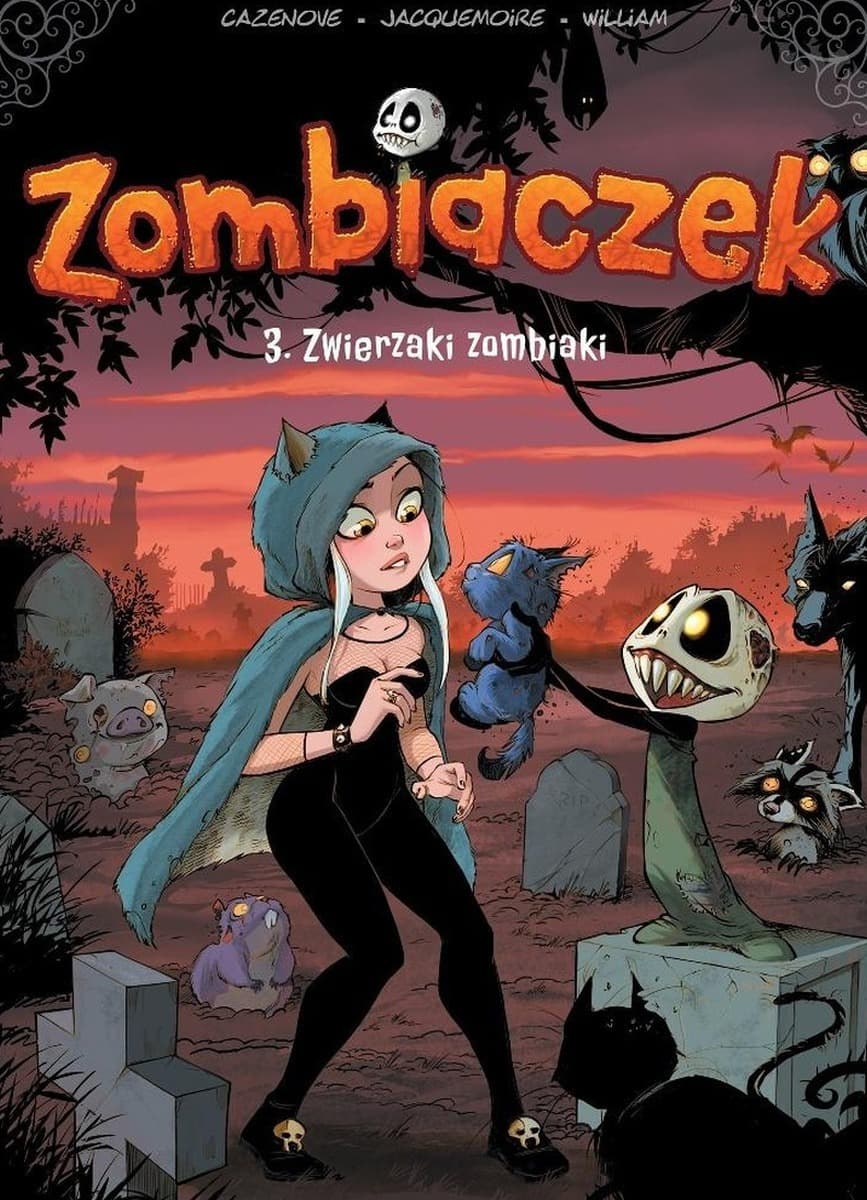 Zwierzaki zombiaki. Zombiaczek. Tom 3. Humorystyczna opowieść grozy