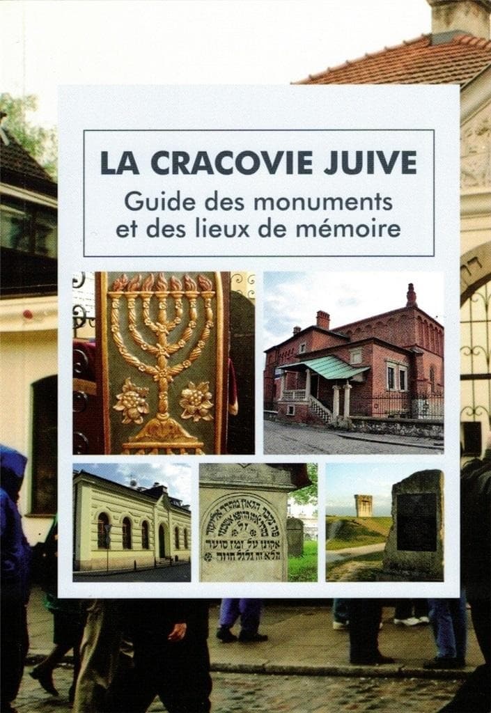 Żydowski Kraków przewodnik La Cracovie Juive Eugeniusza Dudy